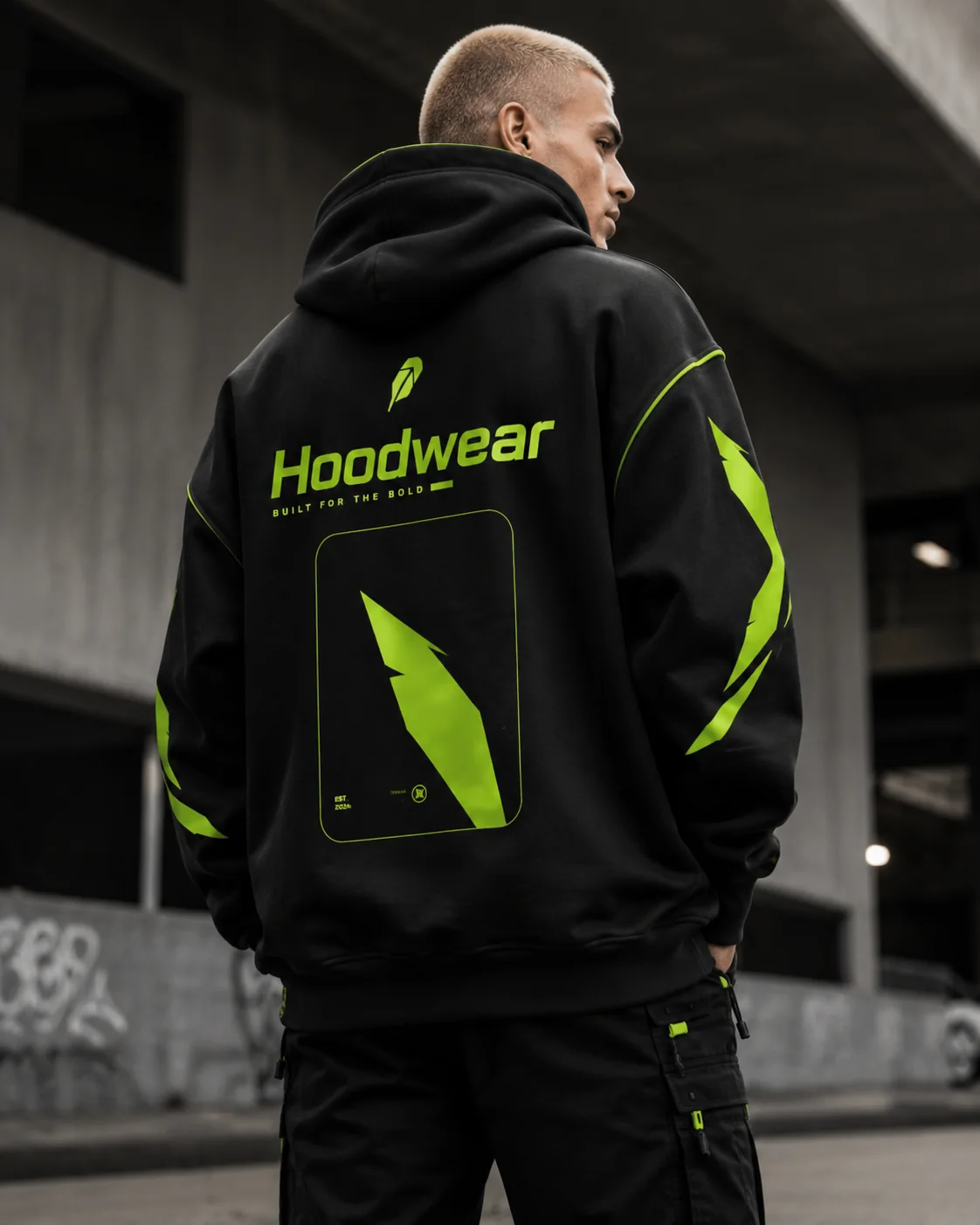 Hoodwear urban campaign portrait