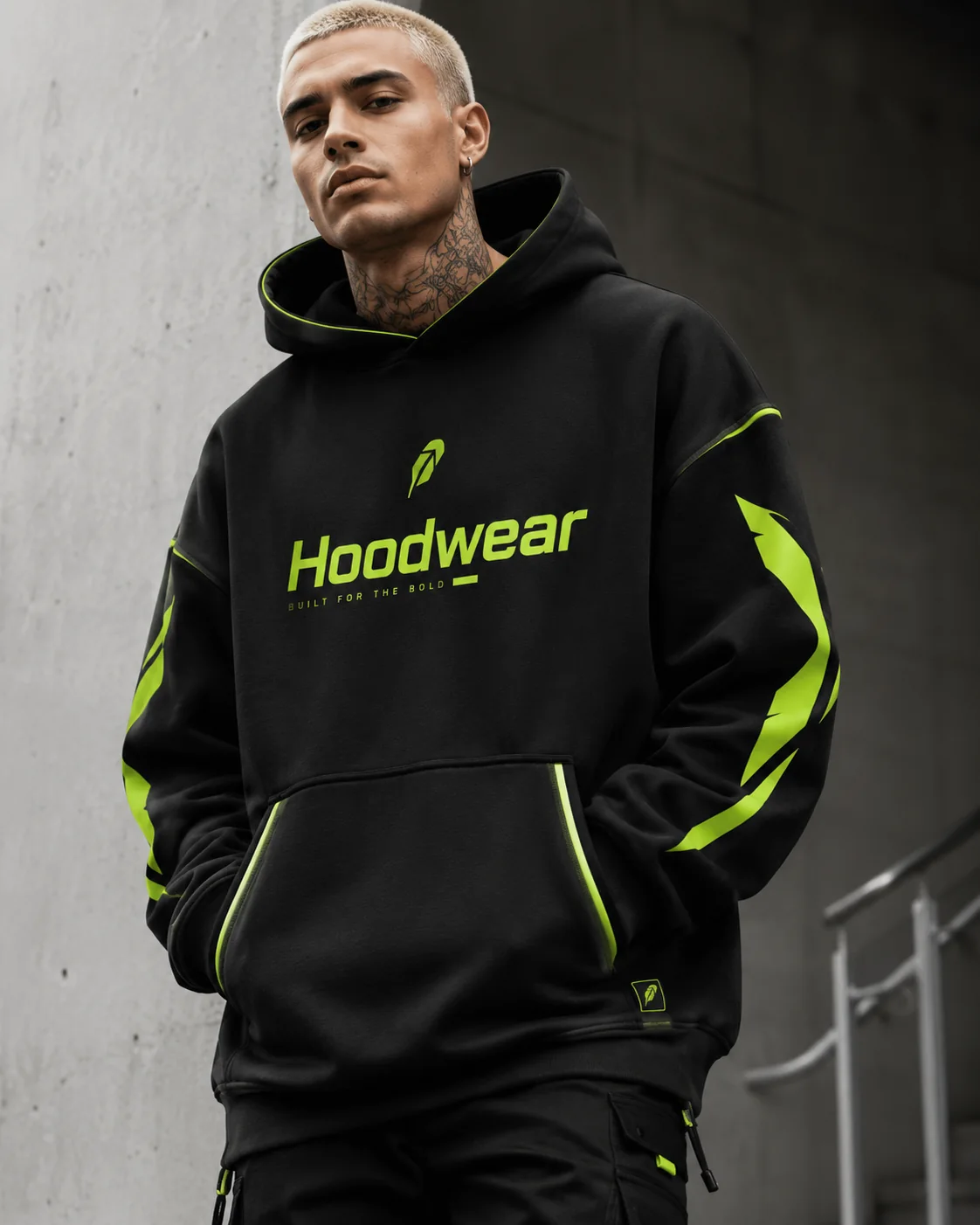 Hoodwear hoodie campaign look